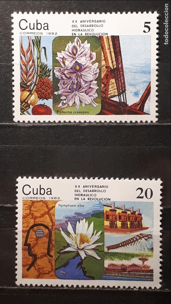 Sellos: CUBA. **. A&Ntilde;O 1982. YVERT. 2383/4 - Foto 1
