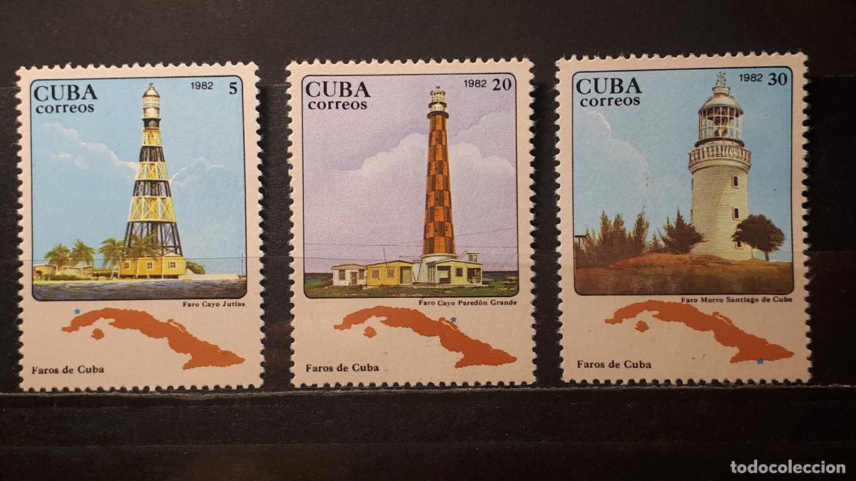 Sellos: CUBA. **. A&Ntilde;O 1982. YVERT. 2403/5 - Foto 1