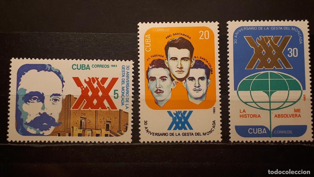 Sellos: CUBA. **. A&Ntilde;O 1983. YVERT. 2440/2 - Foto 1