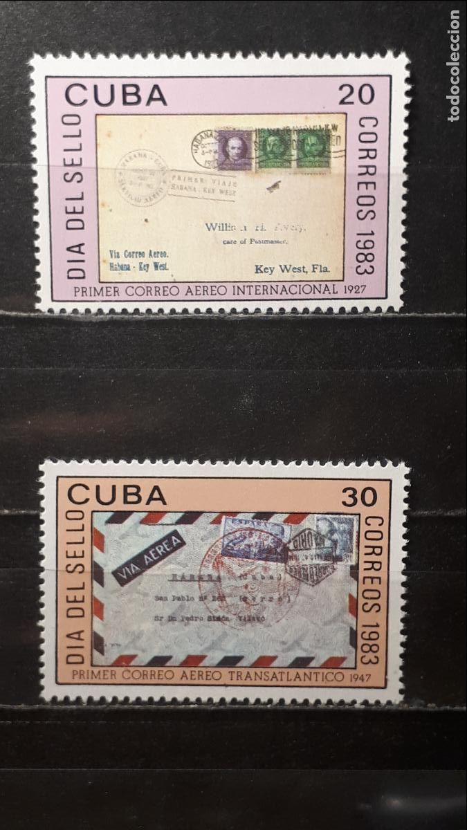 Sellos: CUBA. **. A&Ntilde;O 1983. YVERT. 2436/7 - Foto 1