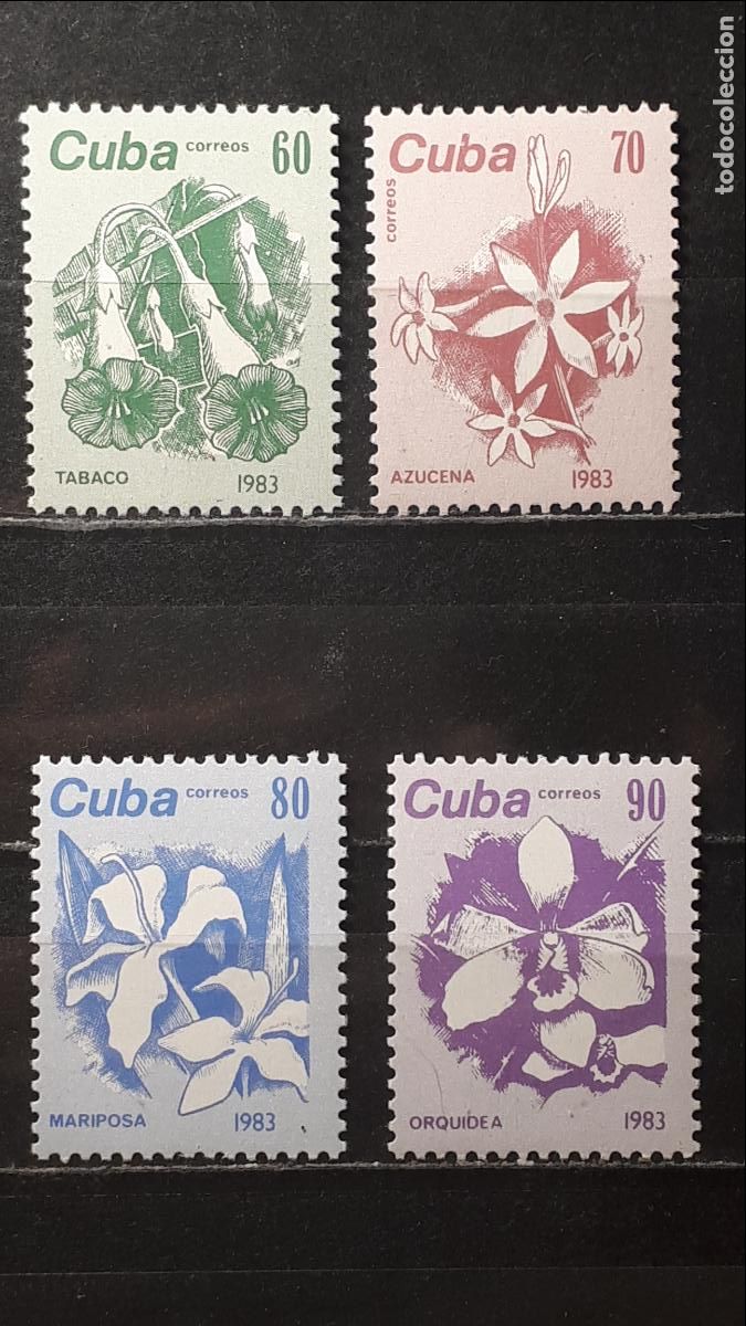 Sellos: CUBA. **. A&Ntilde;O 1983. YVERT. 2474/7 - Foto 1