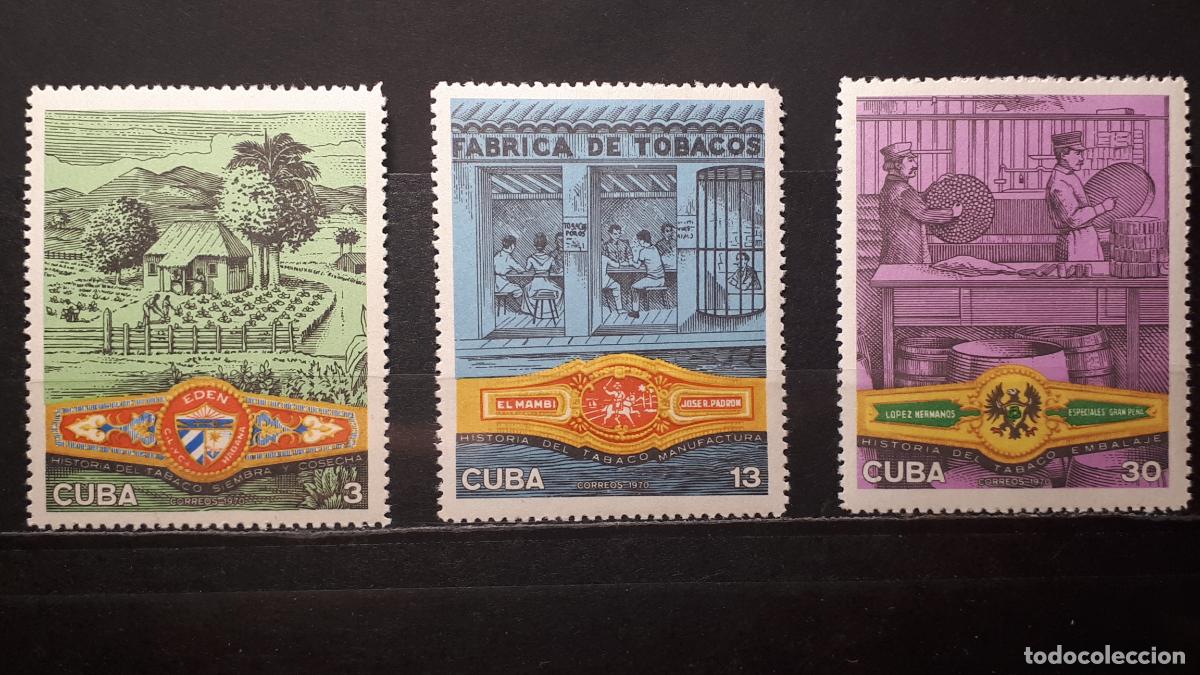 Sellos: CUBA. **. A&Ntilde;O 1970. YVERT. 1414/6 - Foto 1