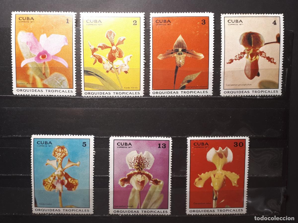 Sellos: CUBA. **. A&Ntilde;O 1971. YVERT. 1499/505 - Foto 1
