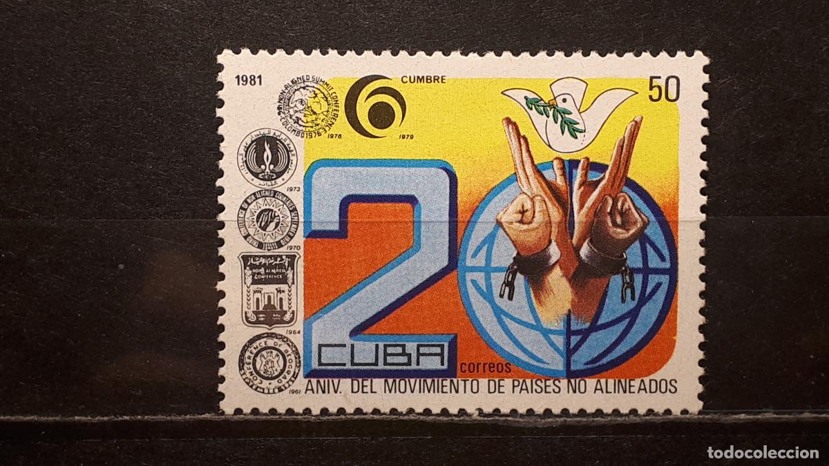 Sellos: CUBA. **. A&Ntilde;O 1981. YVERT. 2287 - Foto 1