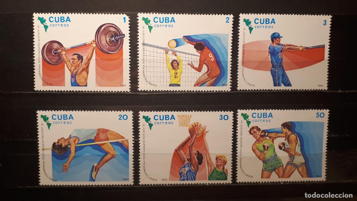Sellos: CUBA. **. A&Ntilde;O 1983. YVERT. 2443/8 - Foto 1
