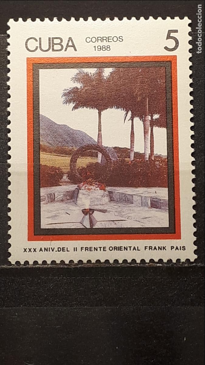 Sellos: CUBA. **. A&Ntilde;O 1988. YVERT. 2832 - Foto 1