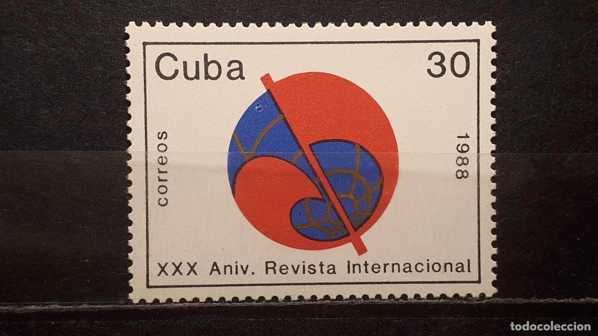 Sellos: CUBA. **. A&Ntilde;O 1988. YVERT. 2872 - Foto 1