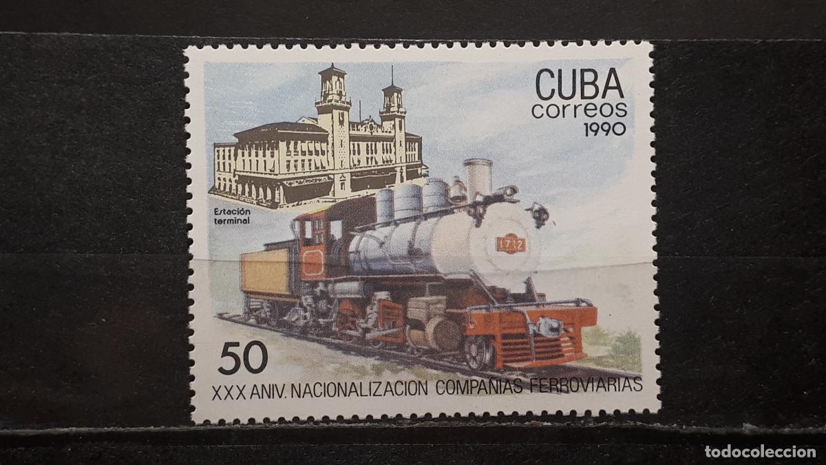 Sellos: CUBA. **. A&Ntilde;O 1990. YVERT. 3055 - Foto 1
