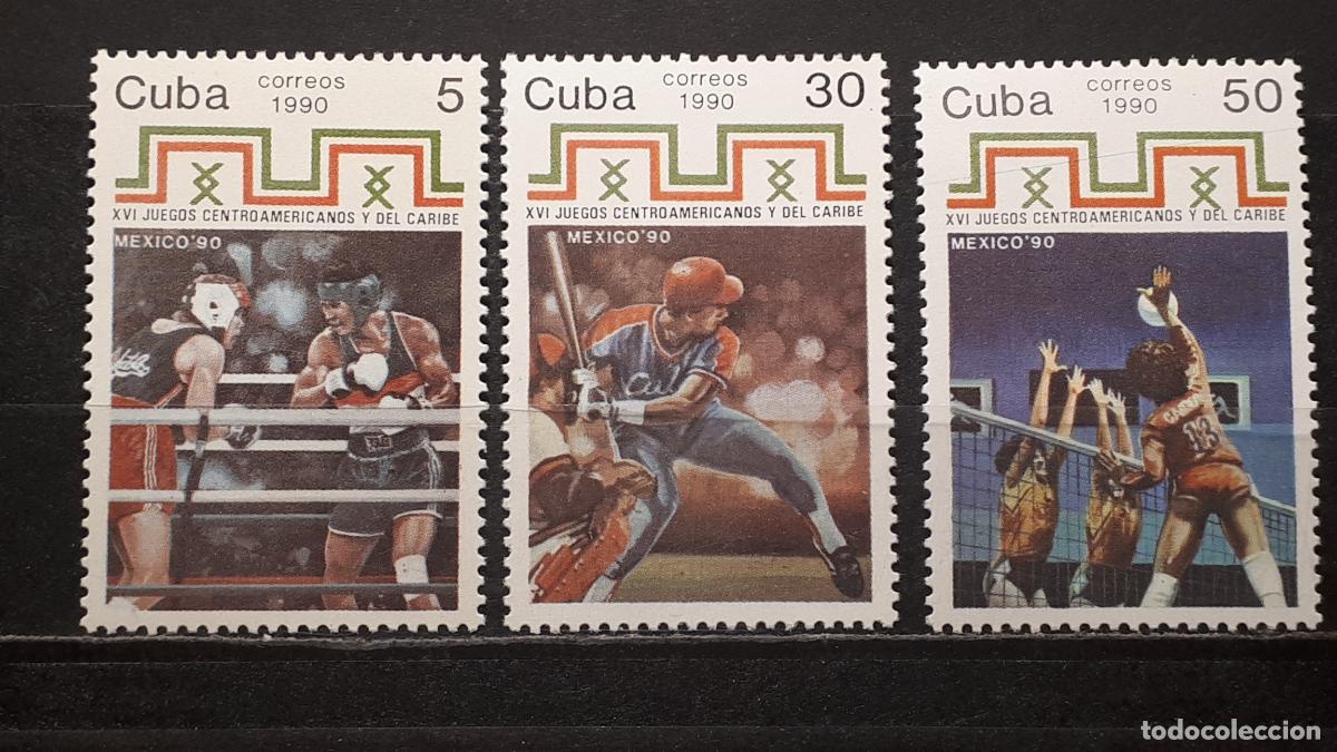 Sellos: CUBA. **. A&Ntilde;O 1990. YVERT. 3090/2 - Foto 1