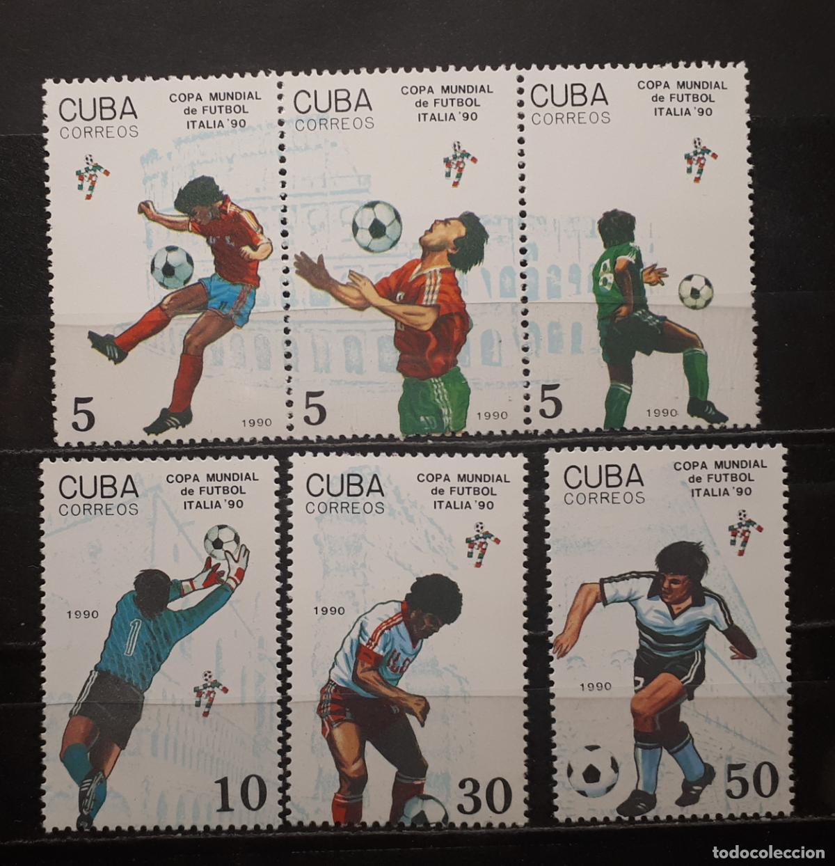 Sellos: CUBA. **. A&Ntilde;O 1990. YVERT. 3001/6 - Foto 1