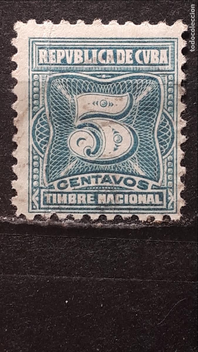 Sellos: CUBA. A&Ntilde;O 1927. Tasas .&deg;. - Foto 1