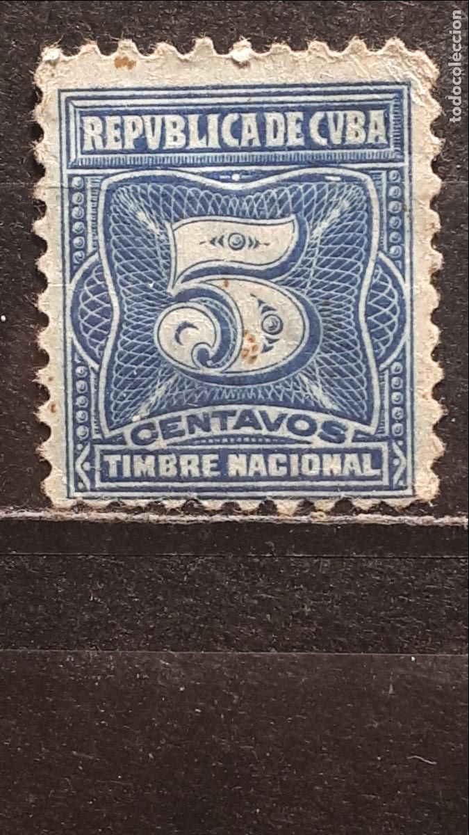 Sellos: CUBA. A&Ntilde;O 1927. Tasas .&deg;. - Foto 1