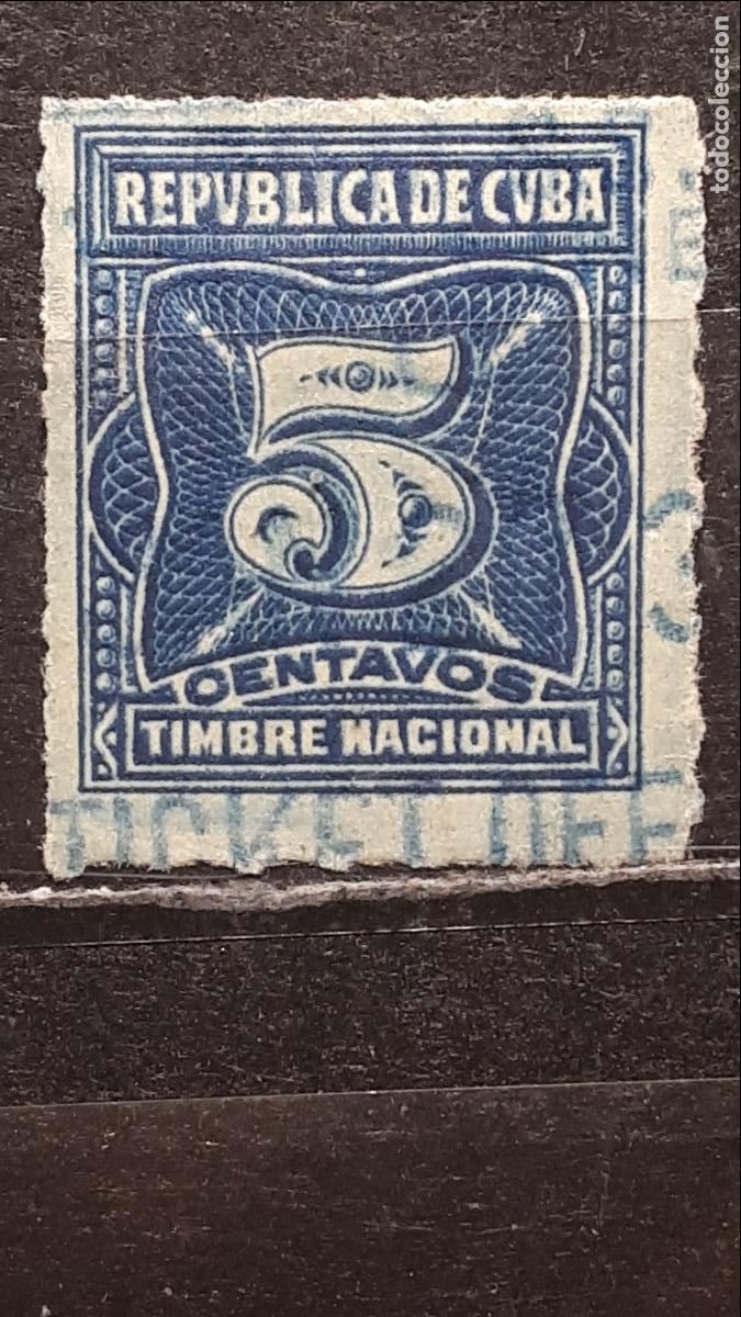 Sellos: CUBA. A&Ntilde;O 1927. Tasas .&deg;. - Foto 1