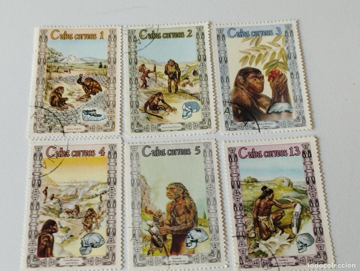 Sellos: SELLOS CUBA EVOLUCION DEL HOMBRE - Foto 1