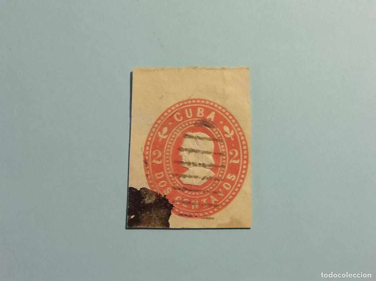Sellos: CUBA 1899 - COLUMBUS, COL&Oacute;N - 2 CENTAVOS. - Foto 1