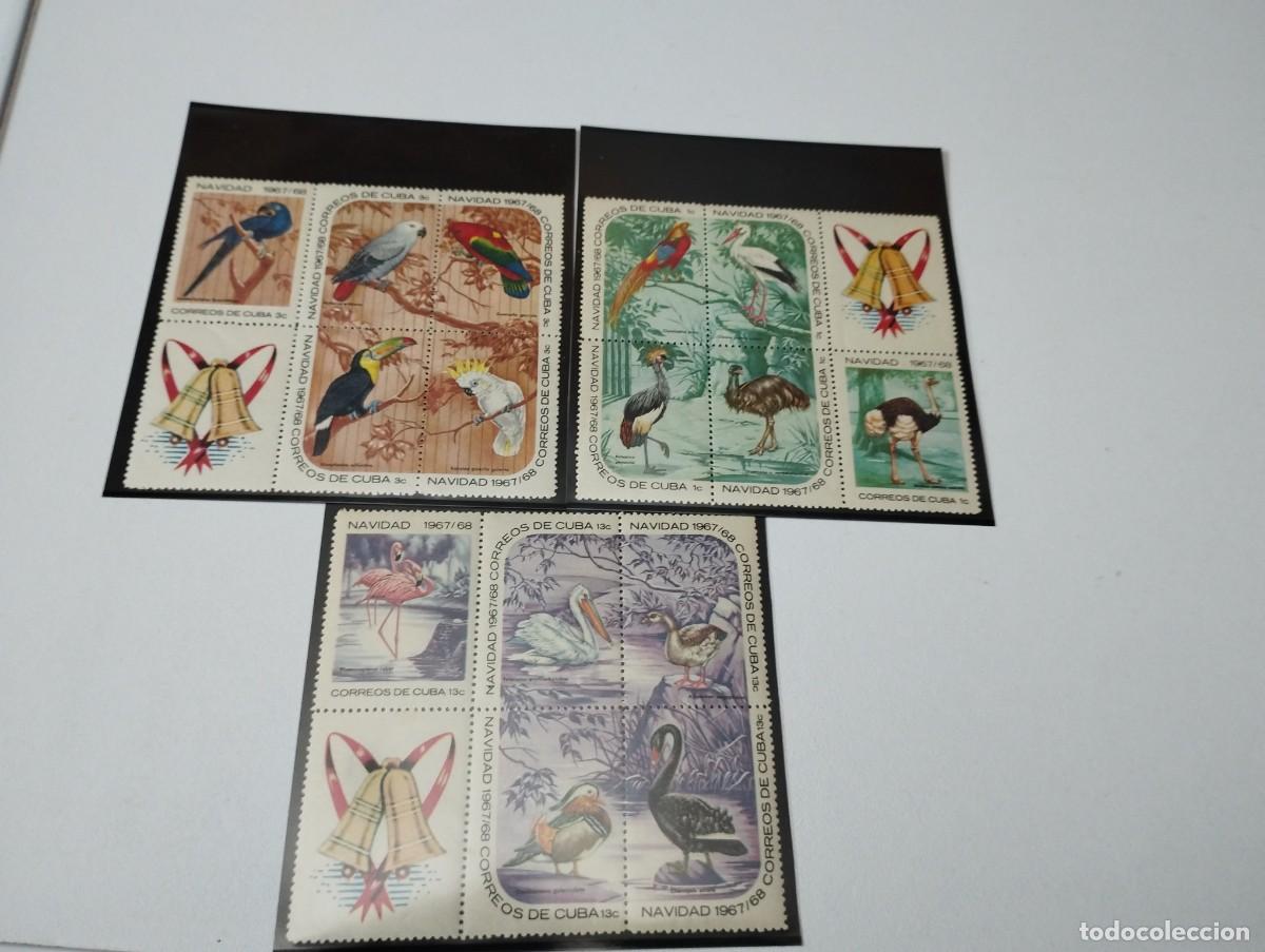 Sellos: SERIES NAVIDAD 1967/68 DE CUBA - Foto 1