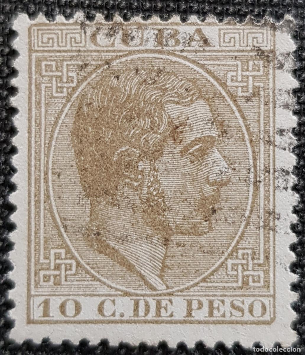 Sellos: Cuba 1882 Rey Alfonso XII - Foto 1