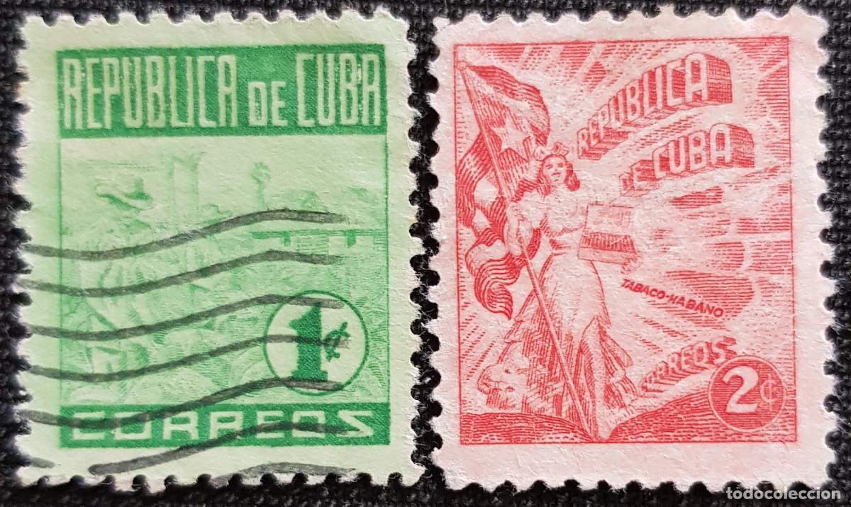 Sellos: Cuba 1948 Industrias del tabaco - Foto 1