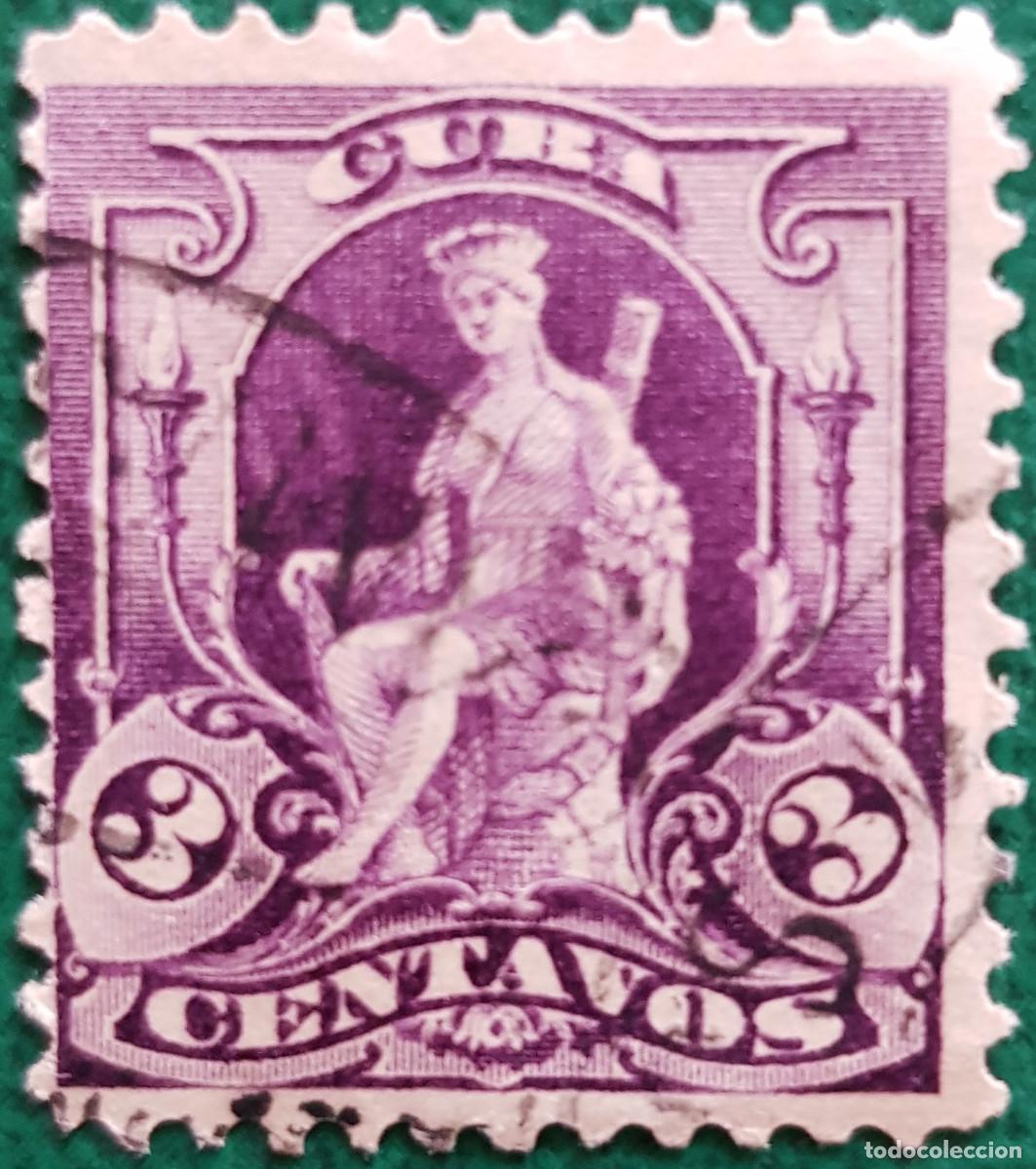 Sellos: Cuba 1899-1902 Alegoria - Foto 1