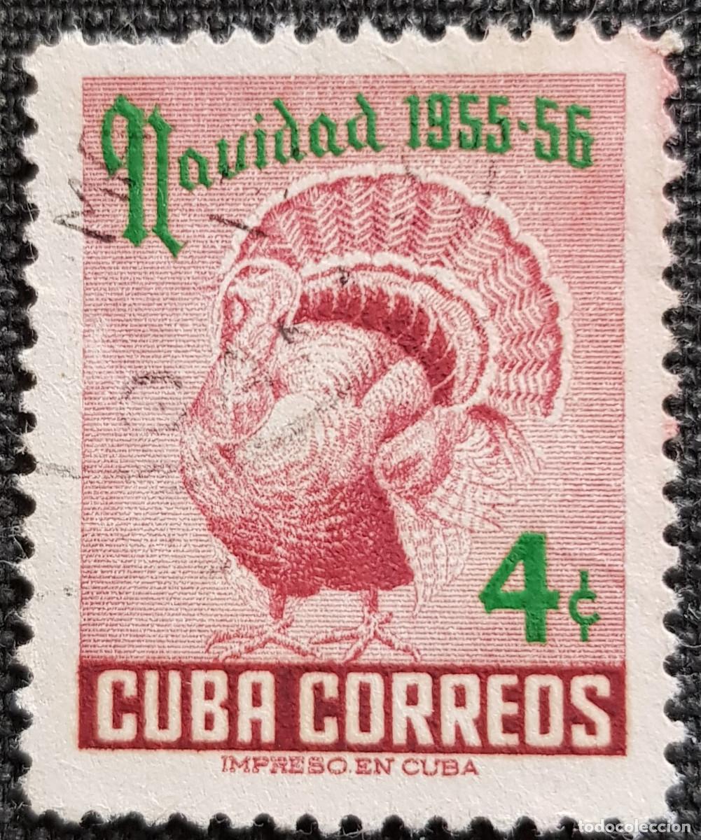 Sellos: Cuba 1955-56 sello de Navidad - Foto 1