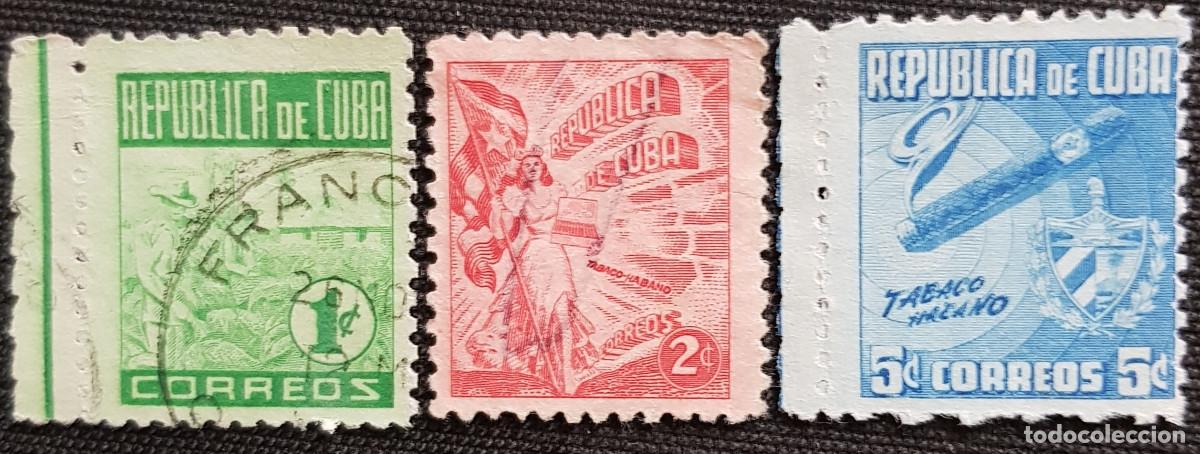 Sellos: Cuba 1948 Industrias del tabaco - Foto 1