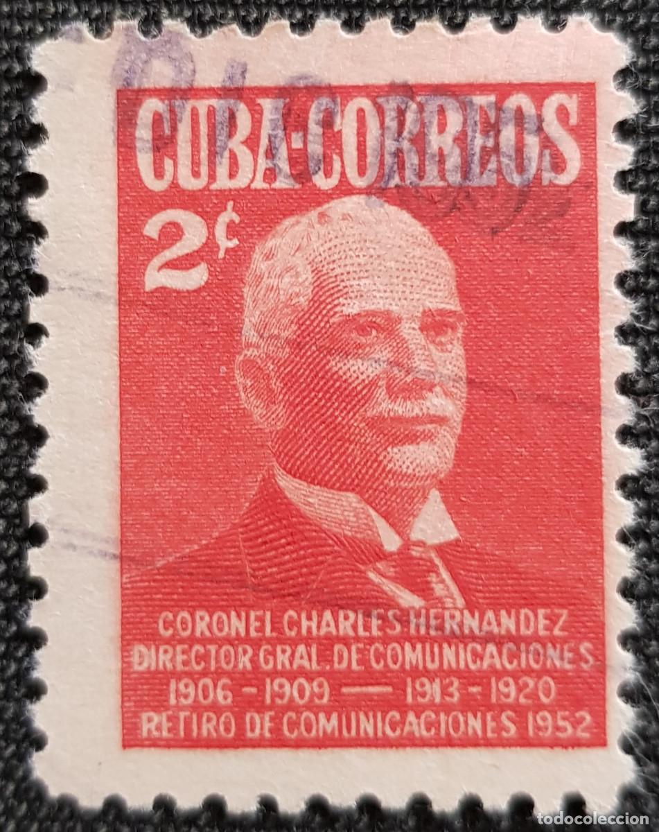 Sellos: Cuba 1952 retiro de comunicaciones - Foto 1