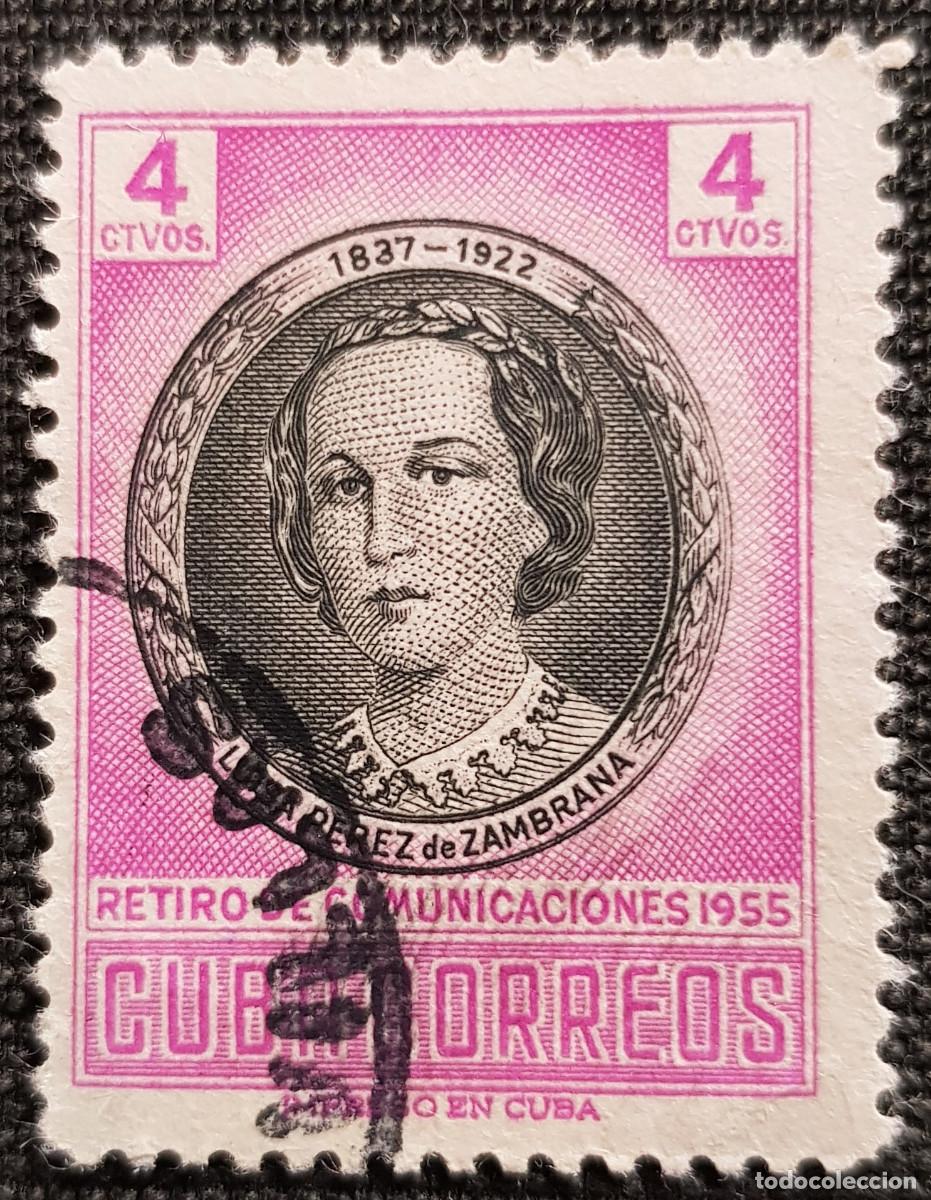 Sellos: Cuba 1956 retiro de comunicaciones - Foto 1