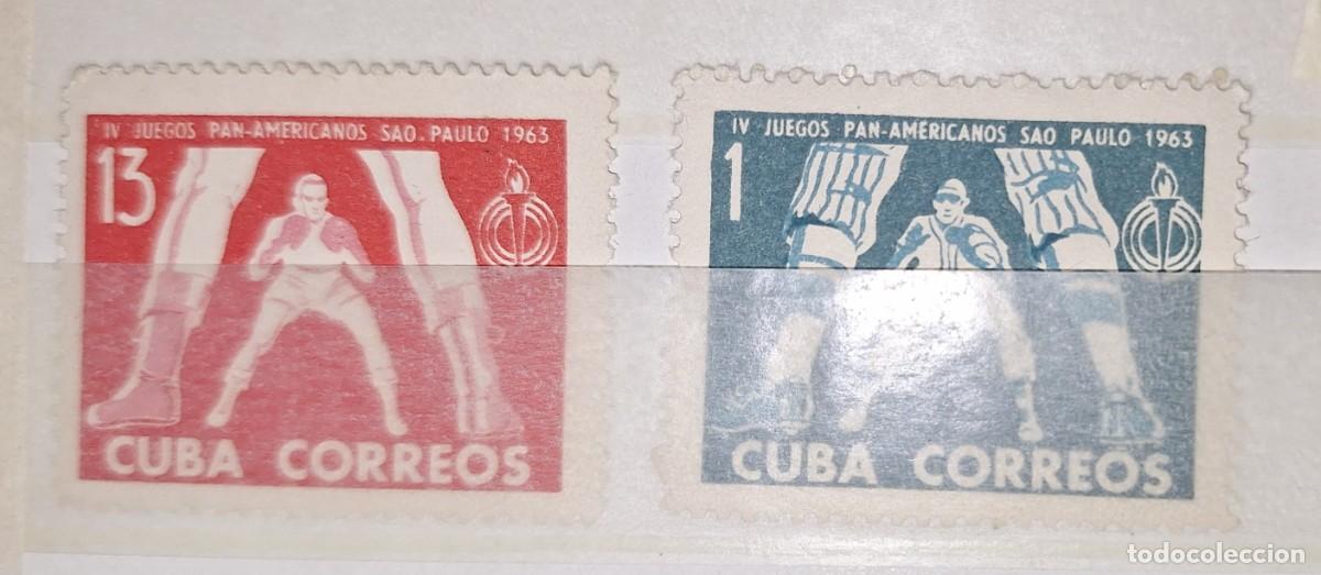 Sellos: CUBA, 1963, CAT.YT. 663/664. - Foto 1