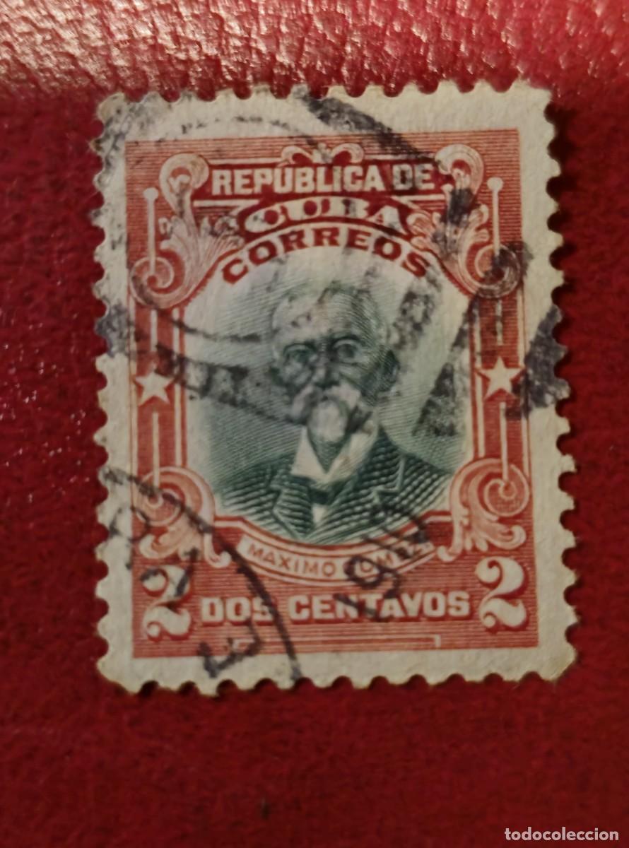 Sellos: SELLO USADO CUBA 1910 MAXIMO GOMEZ - Foto 1
