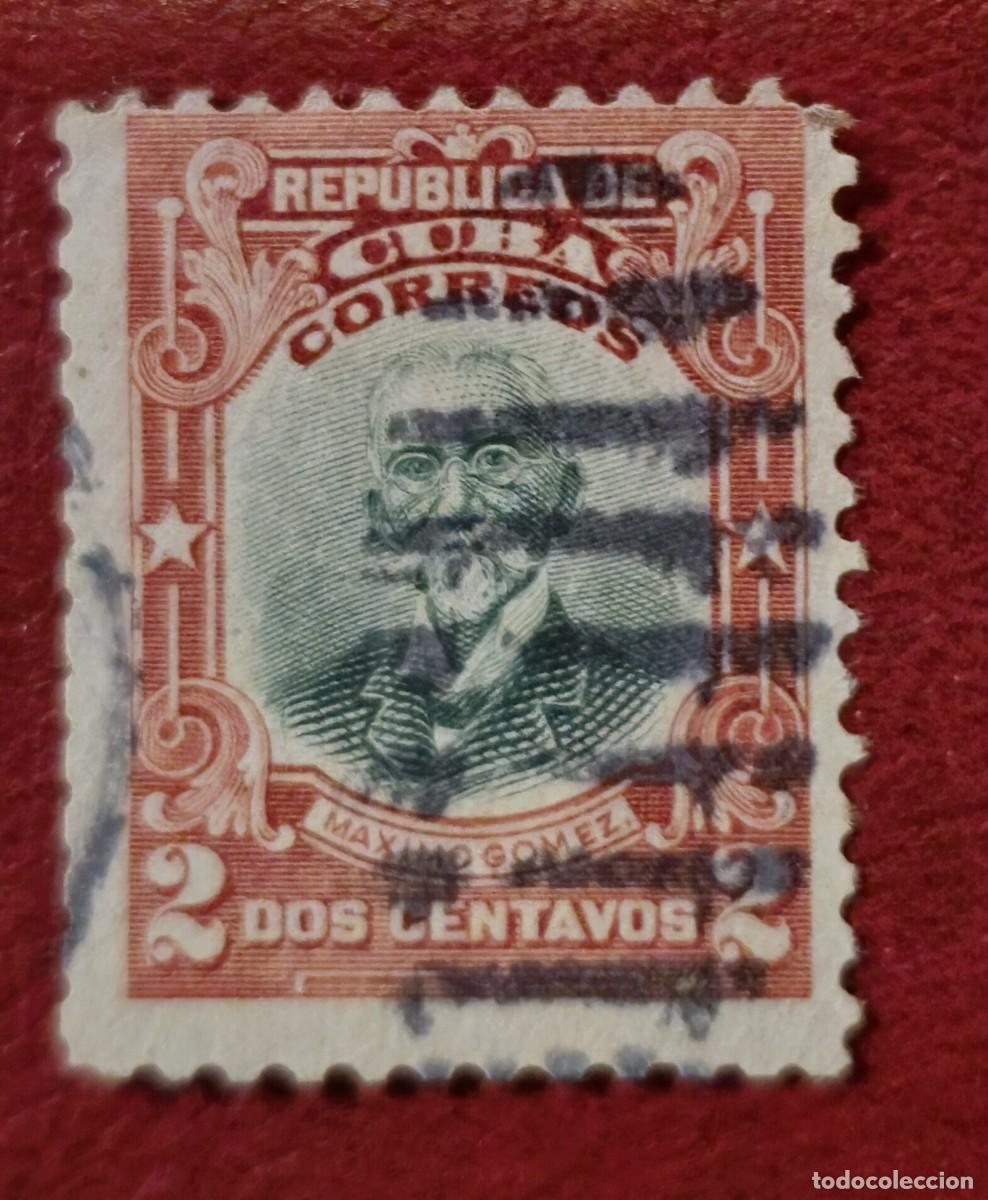 Sellos: SELLO USADO CUBA 1910 MAXIMO GOMEZ - Foto 1