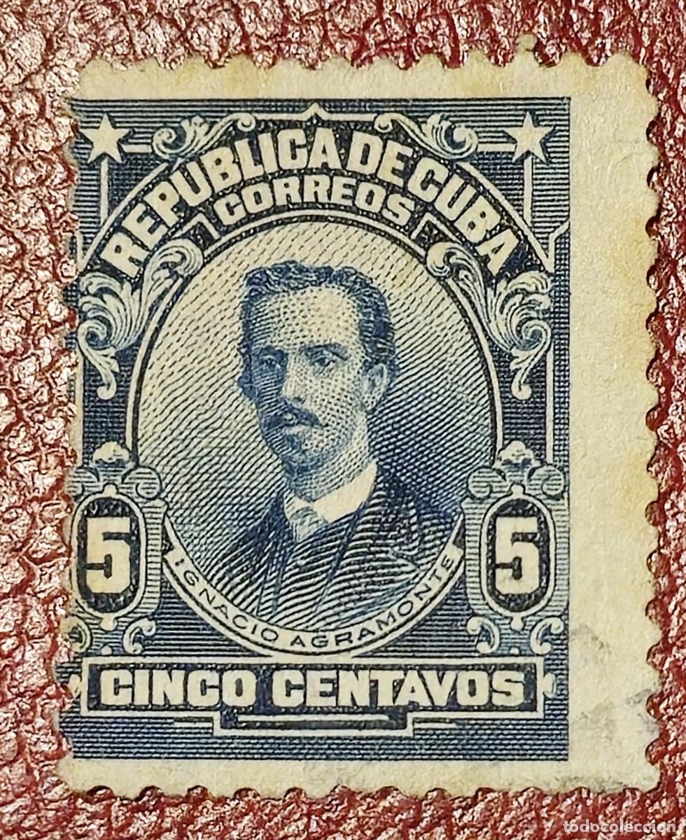 Sellos: SELLO USADO CUBA 1911 IGNACIO AGRAMONTE - Foto 1