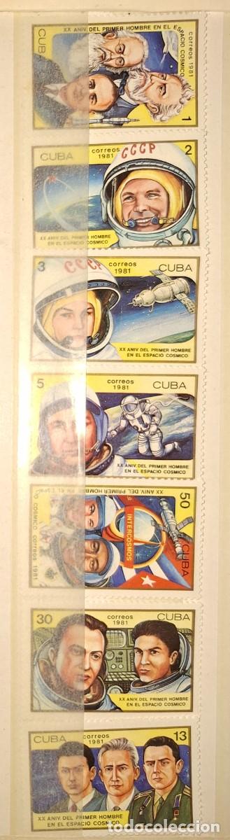 Sellos: CUBA, 1981,CAT.YT. 2256/2262. - Foto 1