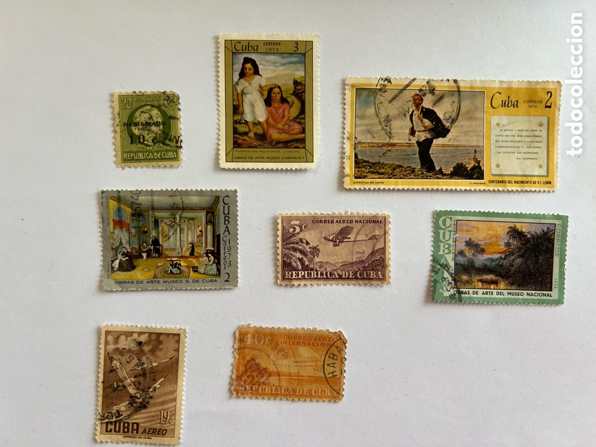 Sellos: Lote diversos sellos de Cuba - Foto 1