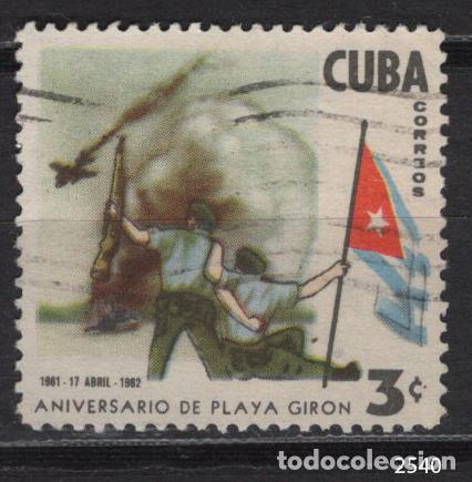 Sellos: CUBA 1962 usado Yvert 589 - Foto 1