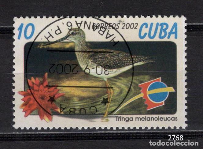 Sellos: CUBA 2002 AVES usado Yvert 4021 - Foto 1