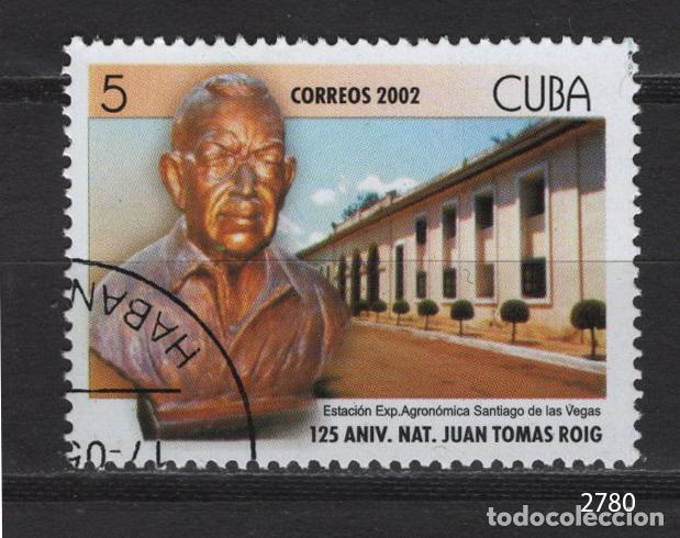 Sellos: CUBA 2002 usado ROIG Yvert 4014 - Foto 1