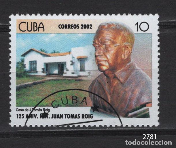 Sellos: CUBA 2002 usado ROIG Yvert 4015 - Foto 1