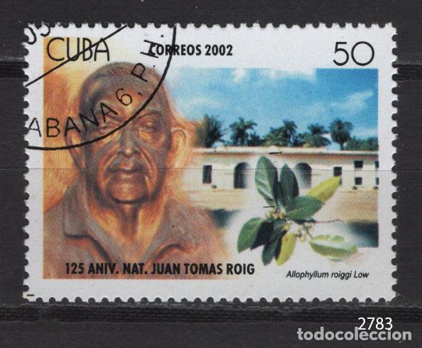 Sellos: CUBA 2002 usado ROIG Yvert 4017 - Foto 1