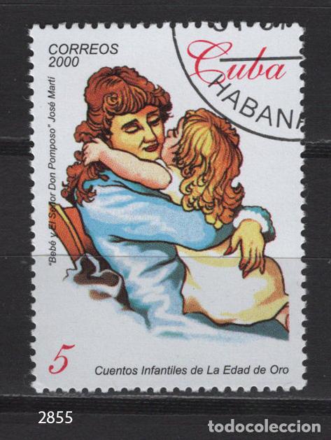 Sellos: CUBA 2000 usado CUENTOS Scott 4088 - Foto 1