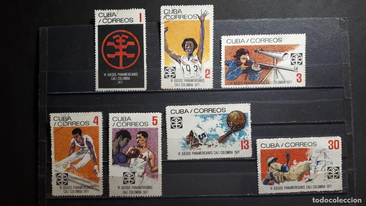 Sellos: CUBA. A&Ntilde;O 1971. &deg;. YVERT 1473/9 - Foto 1