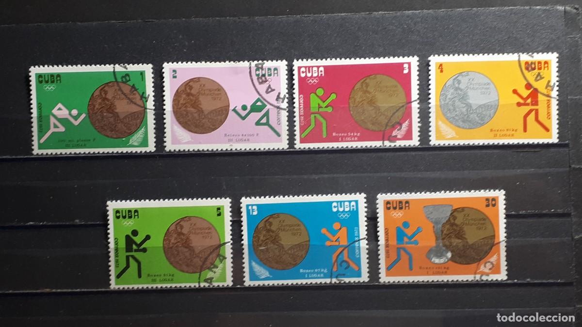Sellos: CUBA. A&Ntilde;O 1973. &deg;. YVERT 1641/7 - Foto 1