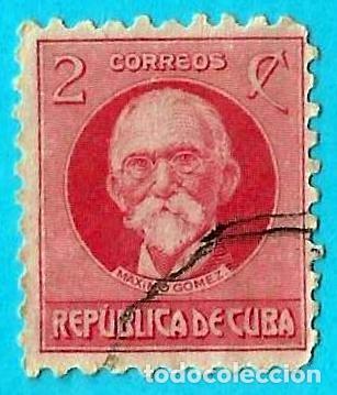 Sellos: Cuba. 1918. Scott # 266. Maximo Gomez - Foto 1