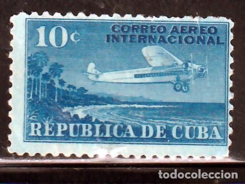 Sellos: CUBA // YVERT 5 AEREO // 1931 ... USADO - Foto 1