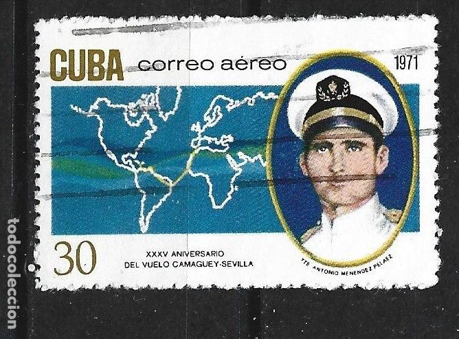 Sellos: CUBA CORREO AEREO YVERT NUM. 252 USADO - Foto 1