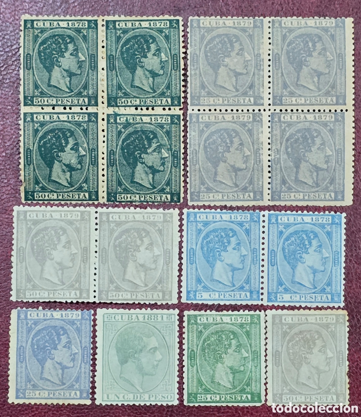 Sellos: Sellos de Cubav1878-1879 - Foto 1