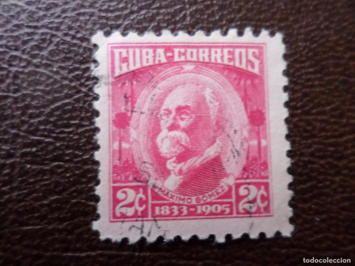 Sellos: :cuba, 1954, maximo gomez, Yvert 403 - Foto 1