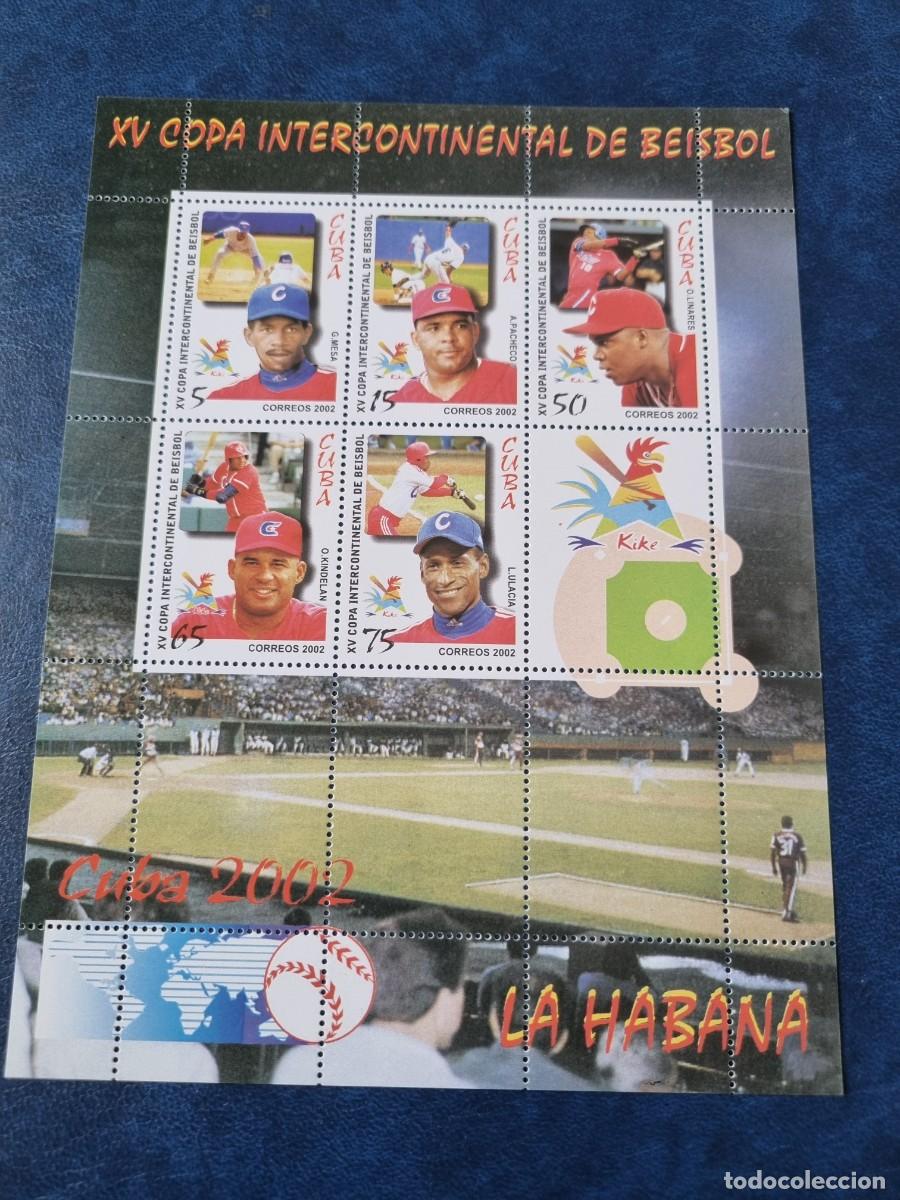 Sellos: SELLOS CUBA NUEVOS// 2002 COPA INTERCONTINENTAL - Foto 1