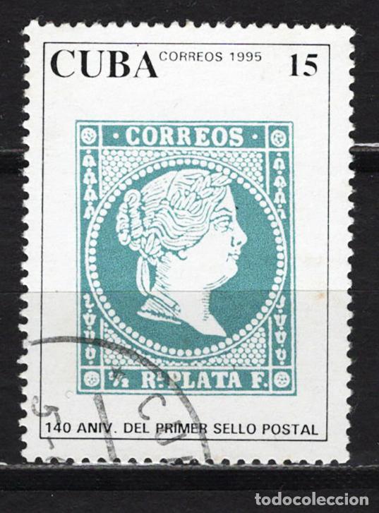 Sellos: CUBA 1995 usado Yvert 3429 - Foto 1