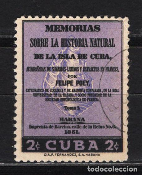 Sellos: CUBA 1958 usado Yvert 493 - Foto 1