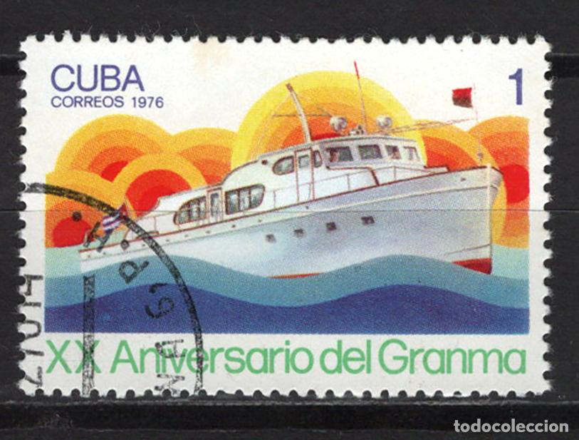 Sellos: CUBA 1976 usado Yvert 1971 - Foto 1